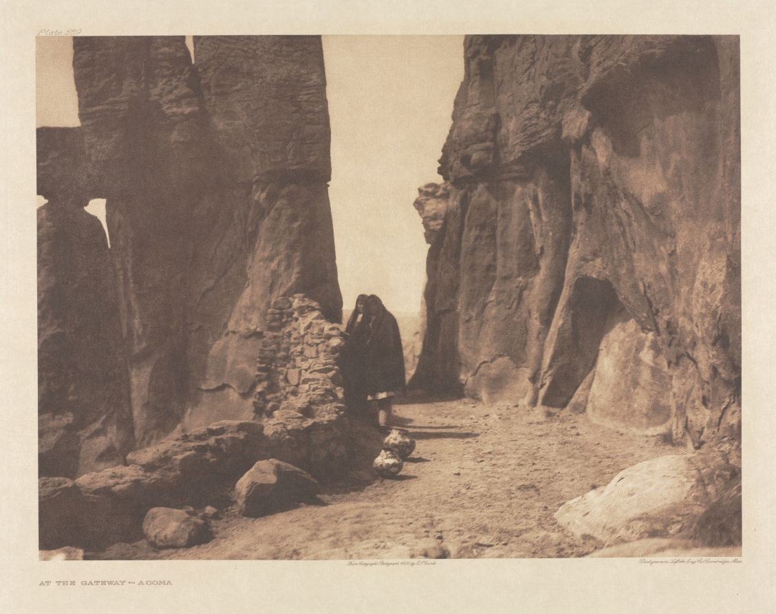 Portfolio XVI, Plate 569: At the Gateway - Acoma