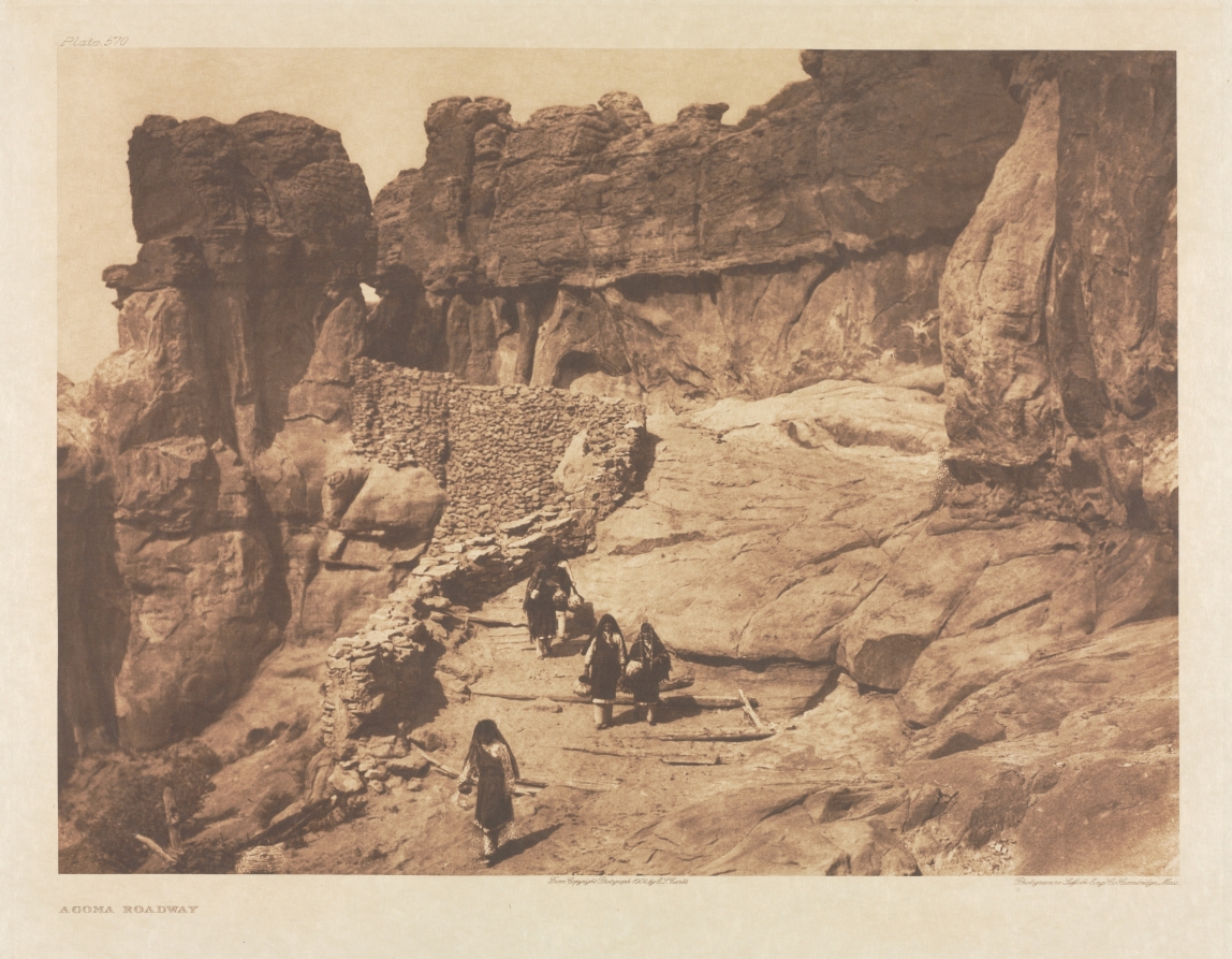 Portfolio XVI, Plate 570: Acoma Roadway