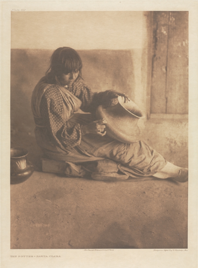 Portfolio XVII, Plate 602: The Potter - Santa Clara