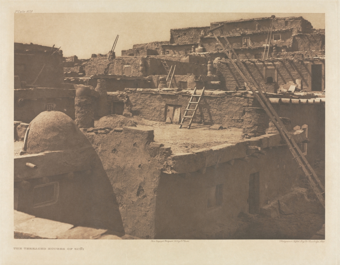 Portfolio XVII, Plate 609: The Terraced Houses of Zuñi