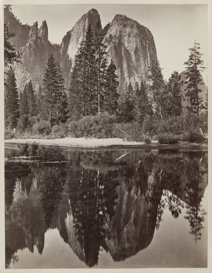 Cathedral Rocks and Reflections, Yosemite