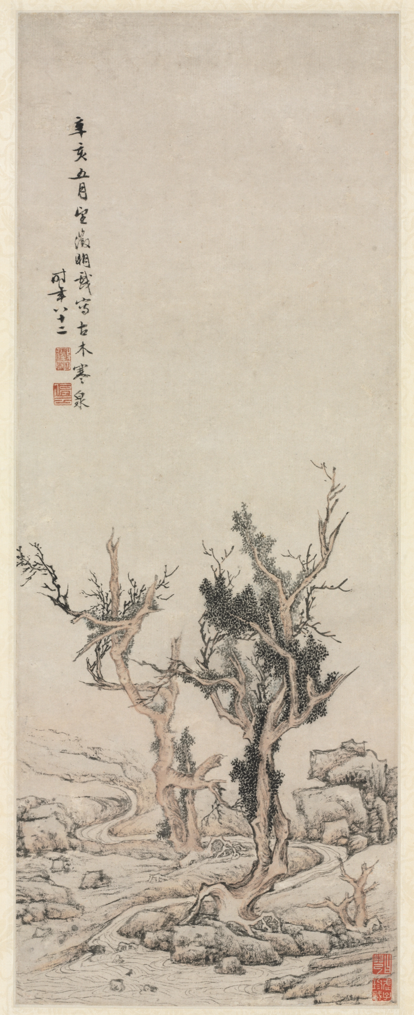 Old Trees by a Wintry Brook | Cleveland Museum of Art