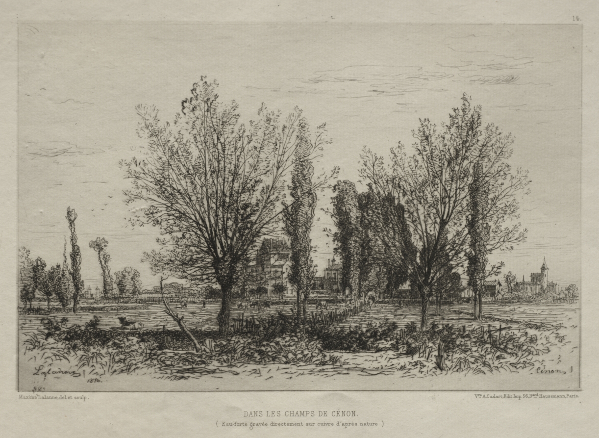 Dans les Champs de Cénon