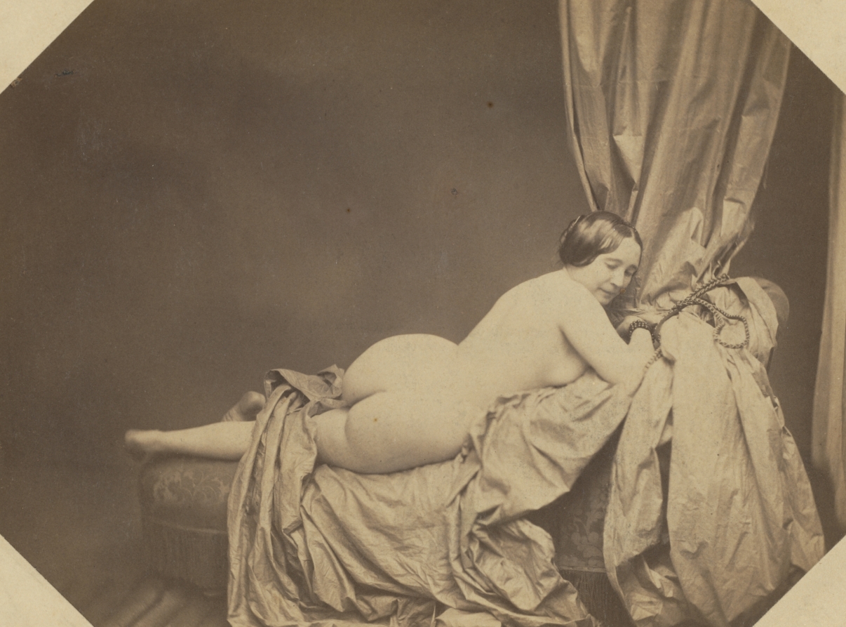 Academic Nude, Reclining on a Sofa