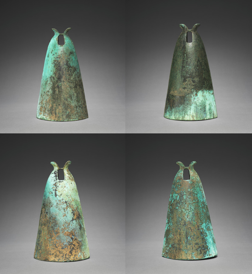 Set of Bells with Diamond-Shaped Insignia