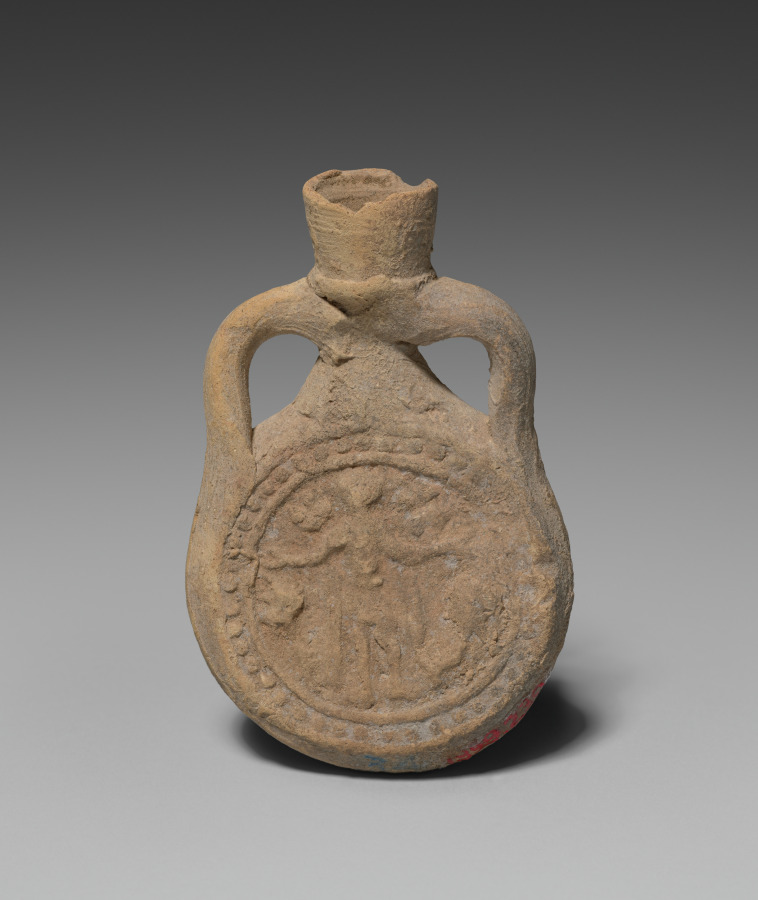 Pilgrim's Flask with Saint Menas | Cleveland Museum of Art