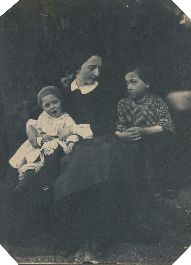 Mother with Two Children