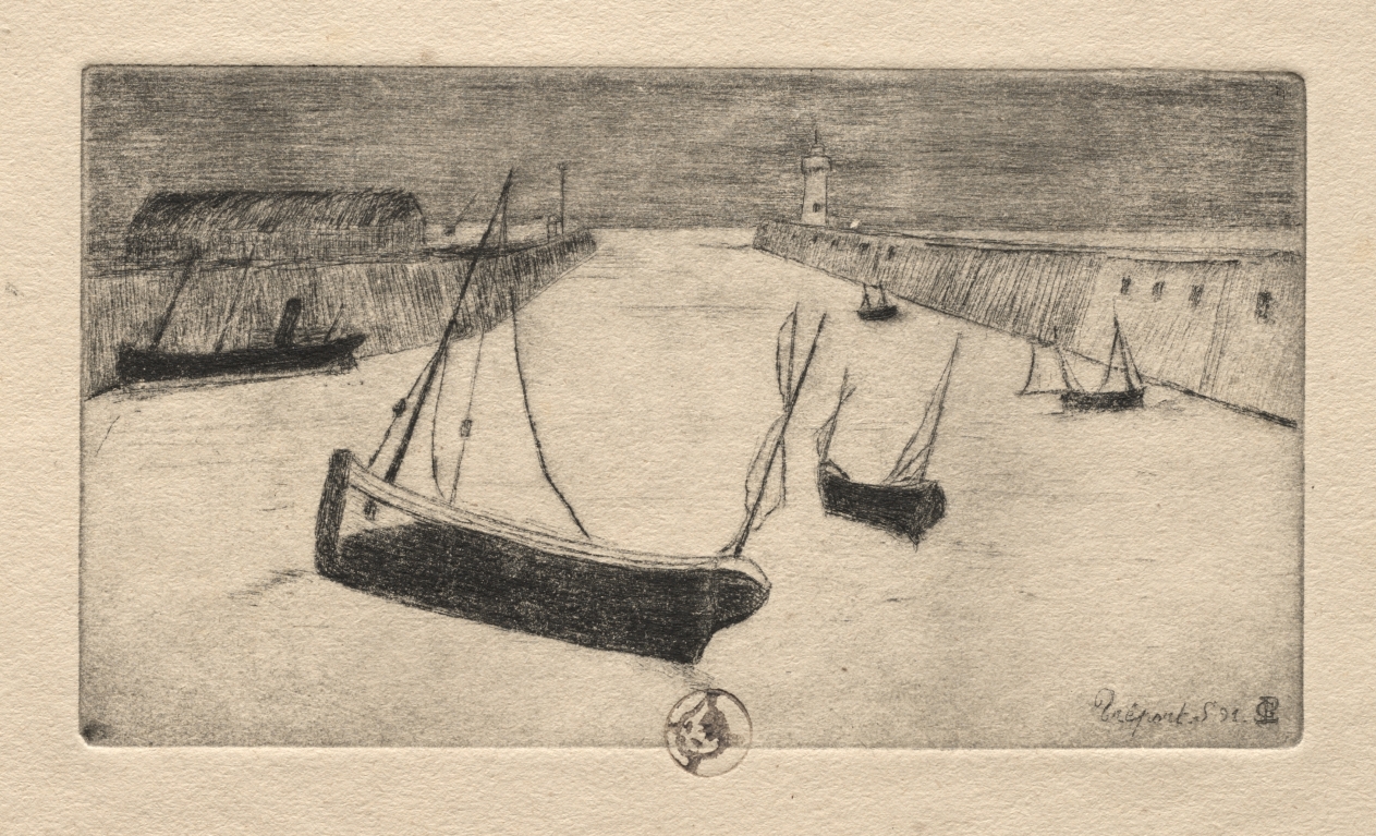 Six Etchings: Tréport