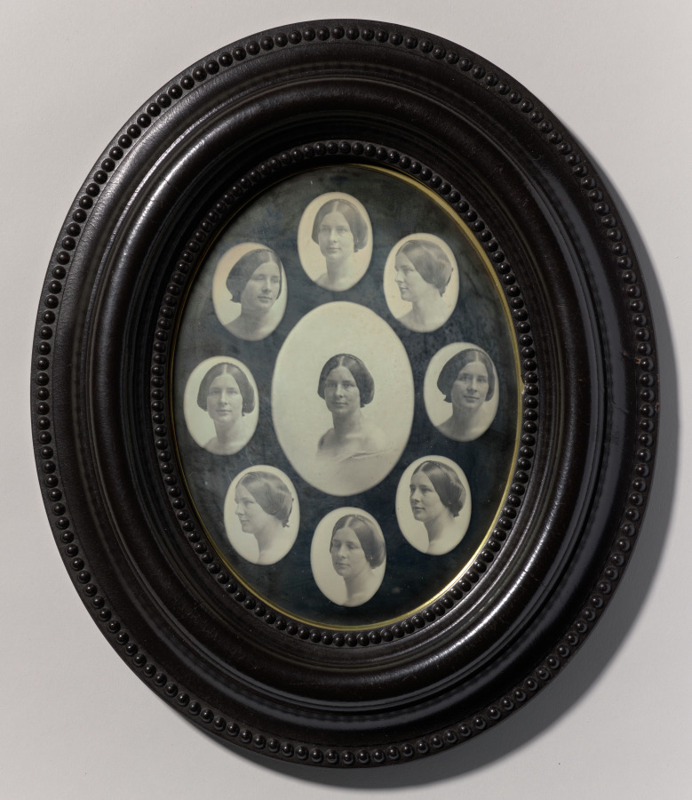 Medallion Portrait of a Woman