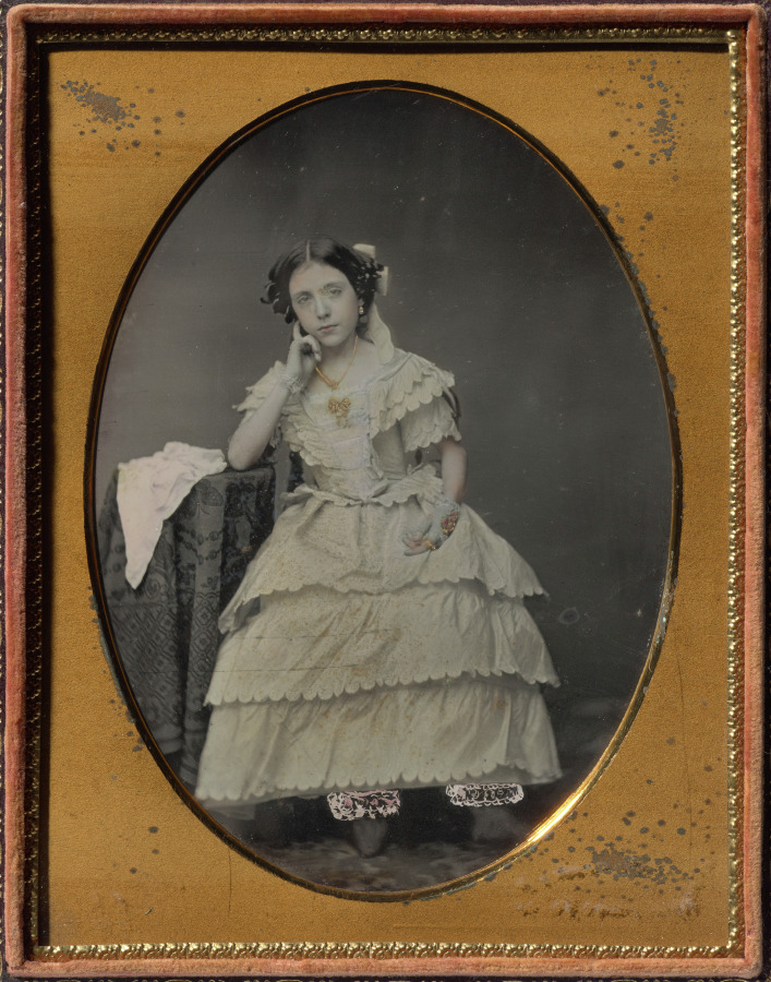 Young Woman in Pantalettes