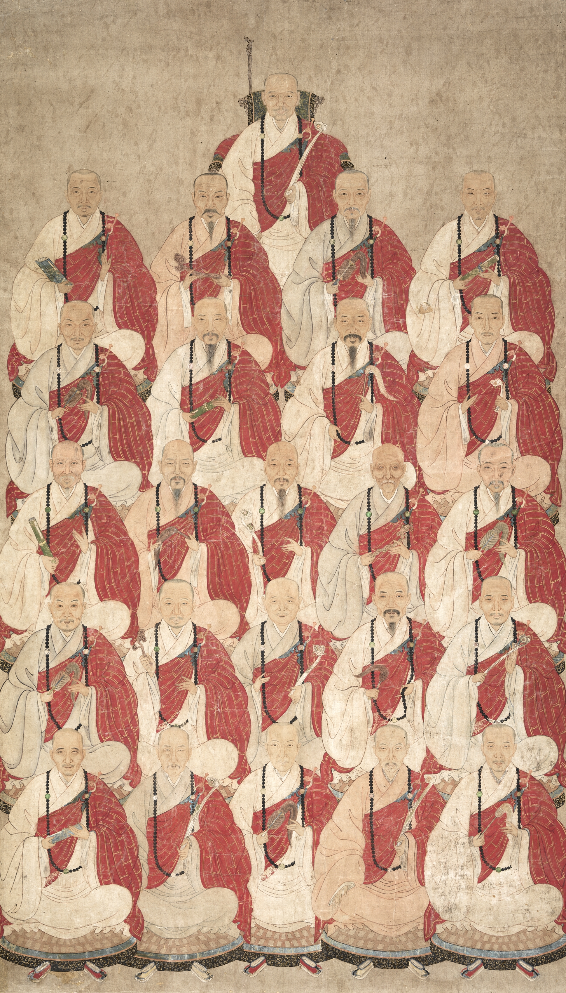 僧圖 Lineage Portrait of Buddhist Monks | Cleveland Museum of Art