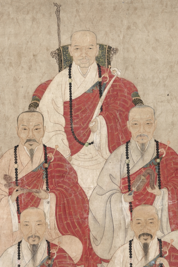 僧圖 Lineage Portrait of Buddhist Monks | Cleveland Museum of Art