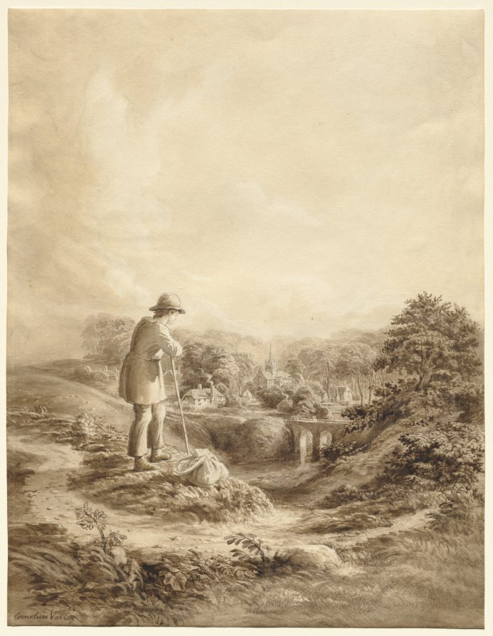Landscape with Figure in Foreground