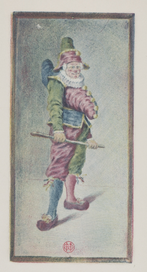 Punchinello, Three-quarters to the Right