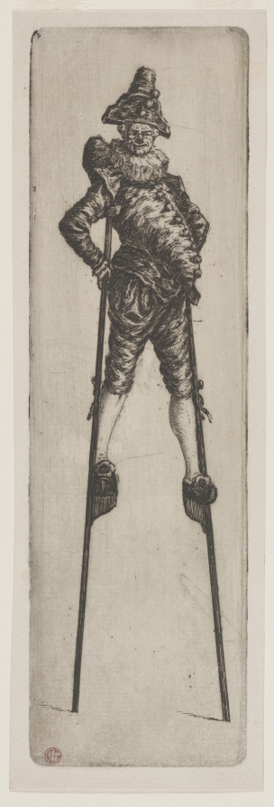 Punchinello on Stilts