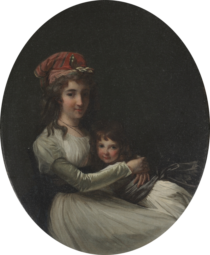 Portrait of a Mother and Daughter