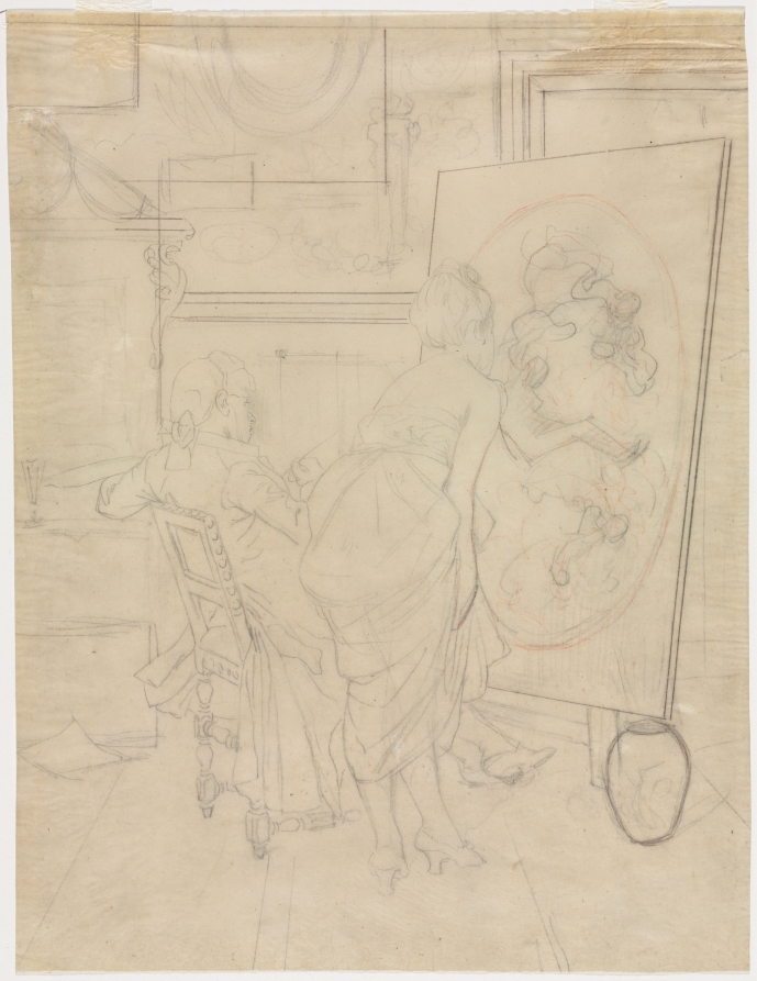 Cartoon for The Opinion of the Model