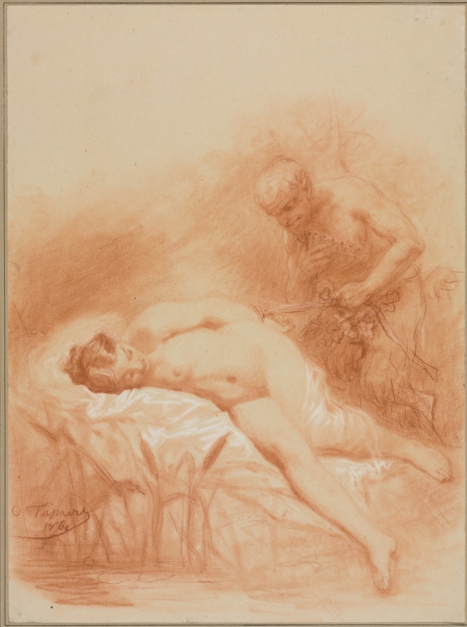 Nymphe et Faune