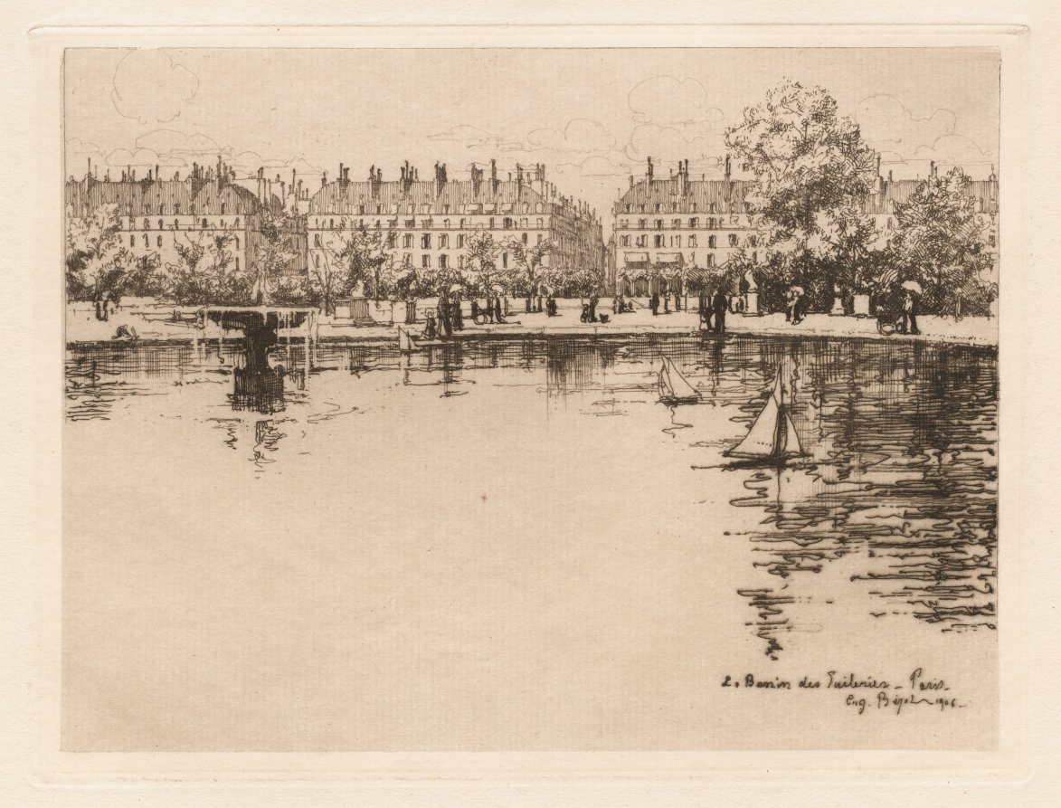 The Basin of the Tuileries