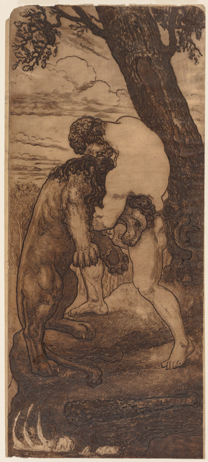 Hercules and the Nemean Lion