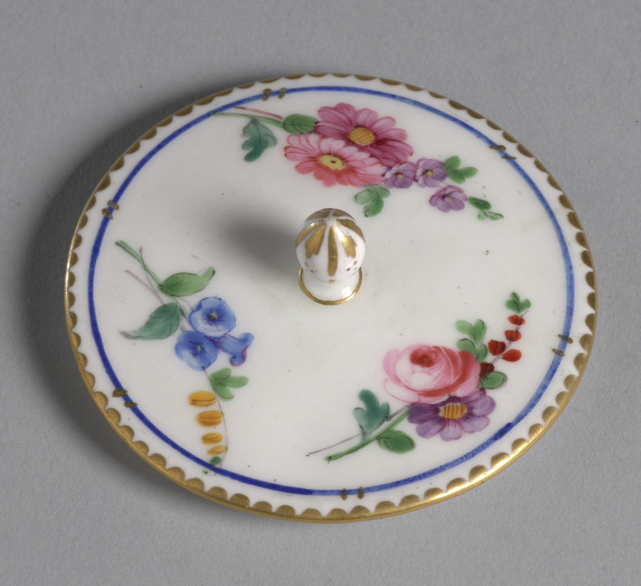 Jam Pots on Stand (lid)