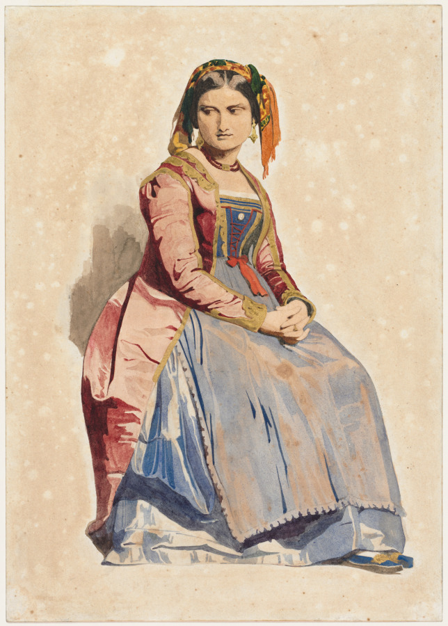 Seated Italian Woman