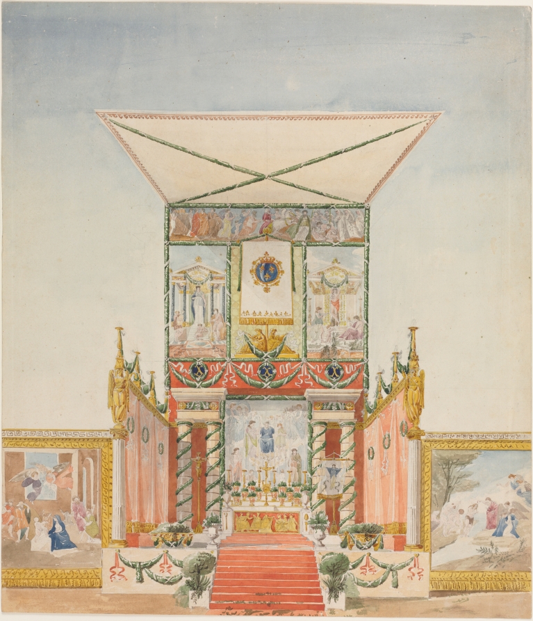Portable Field Altar for Charles X