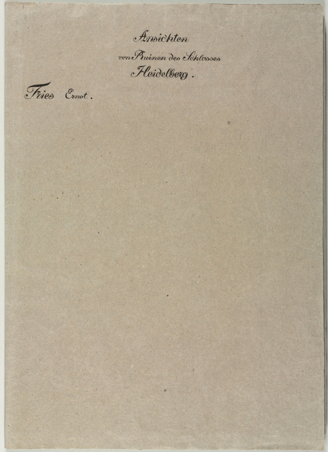 Six Views of Heidelberg Castle: Wrapper