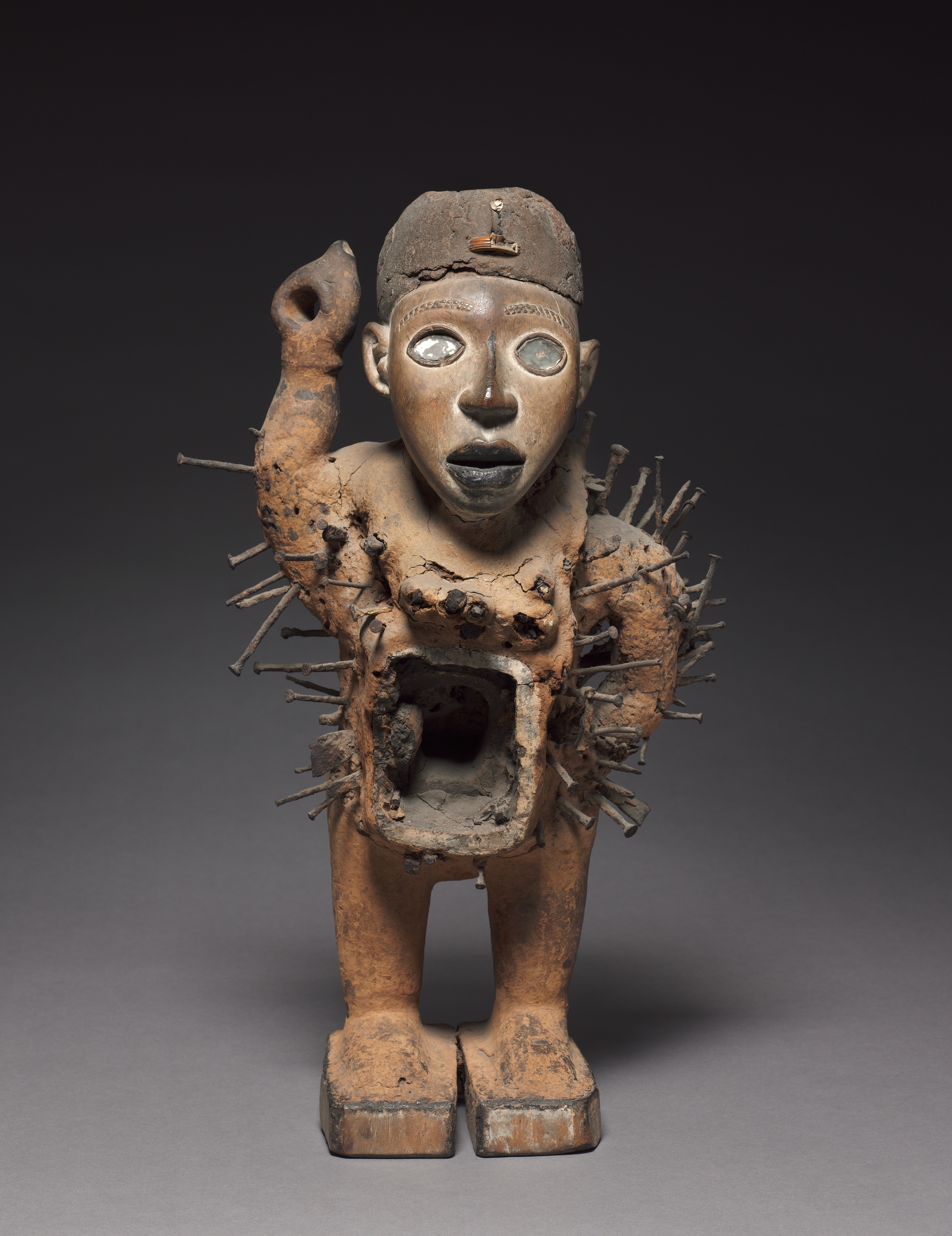 Male figure (nkisi nkondi) | Cleveland Museum of Art