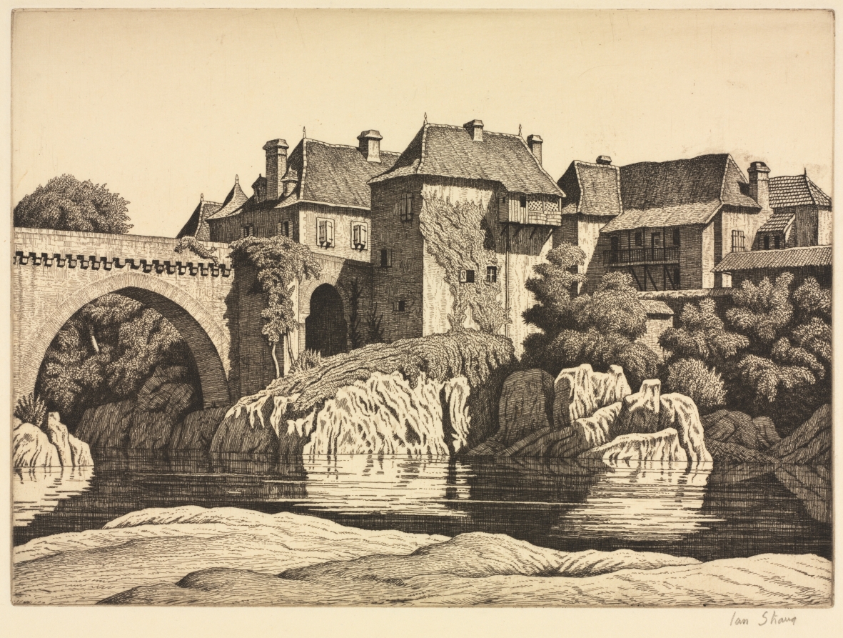 Houses by the Bridge, Orthez