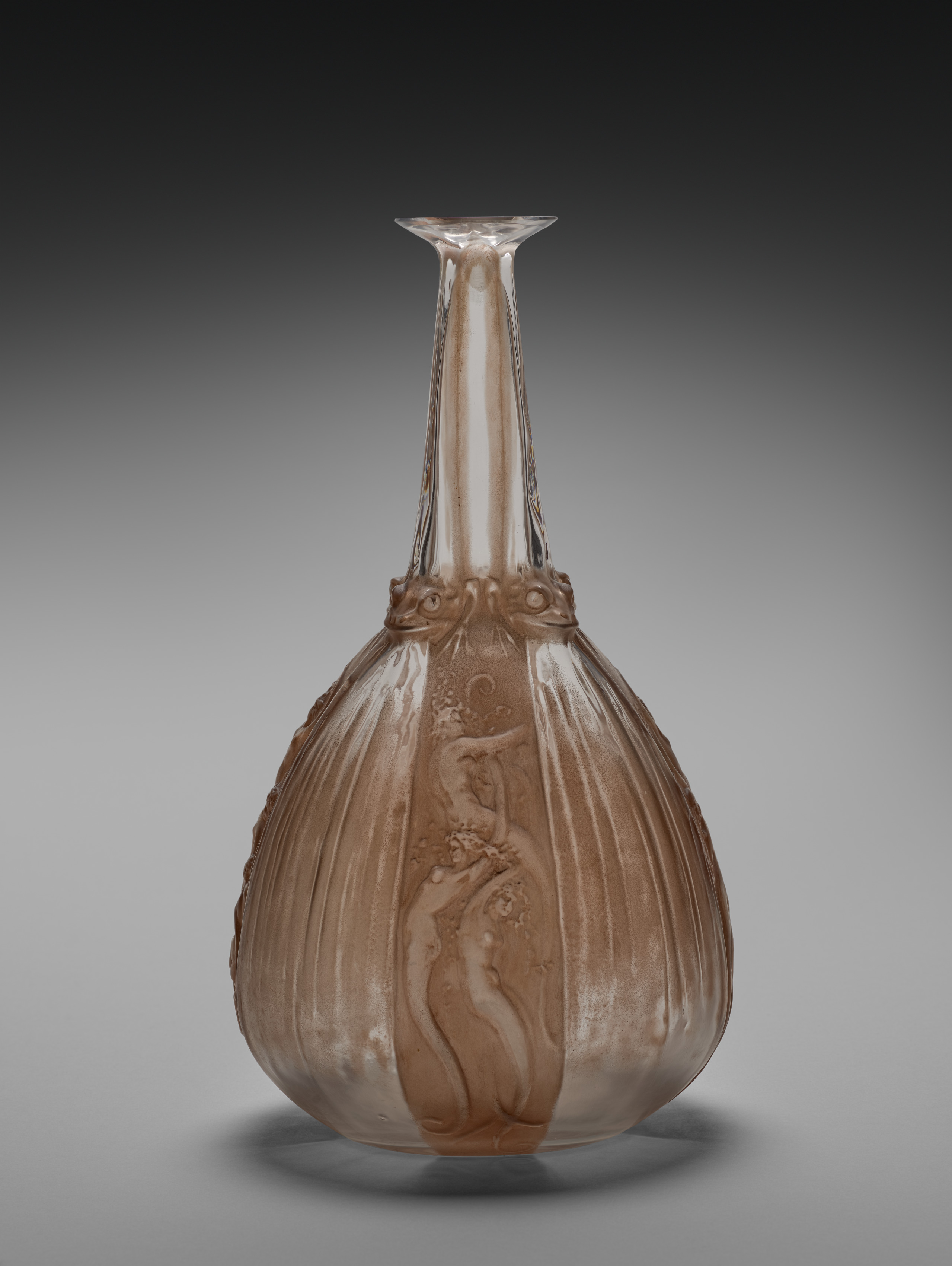 Mermaids and Frogs Decanter (Carafe sirènes et grenouilles)