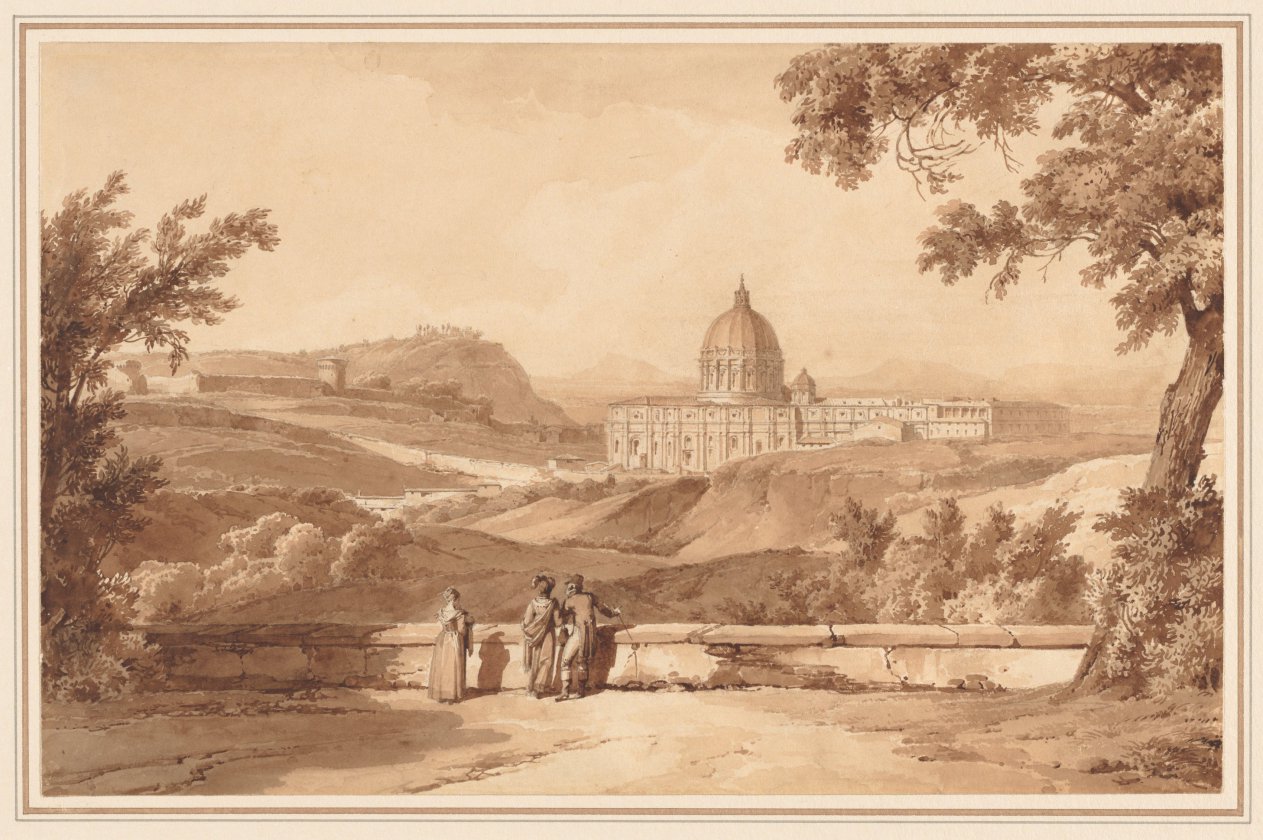 View of St. Peters, Rome