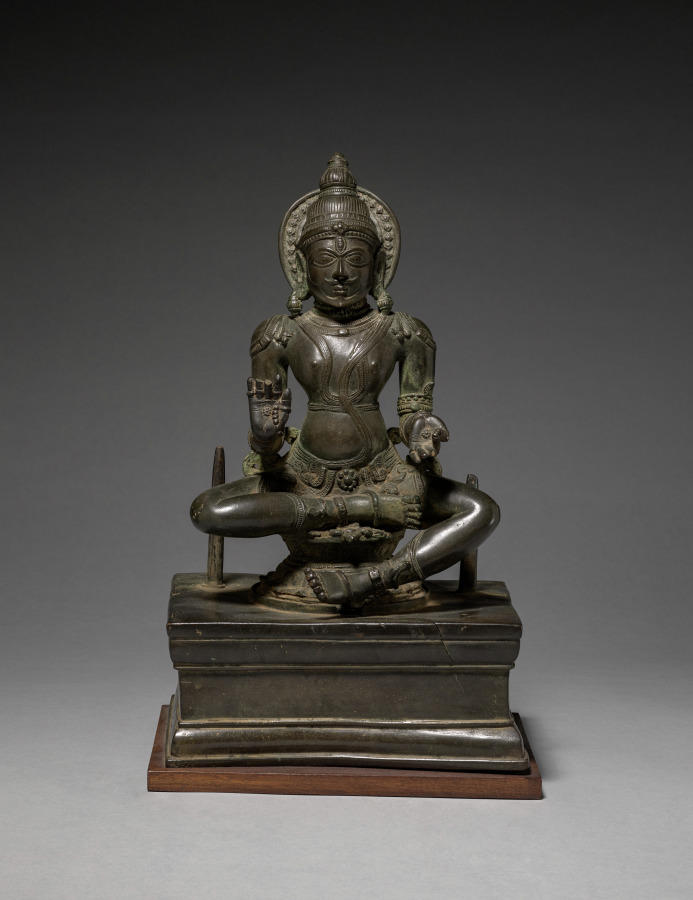 Shrine with a Seated Male Deity