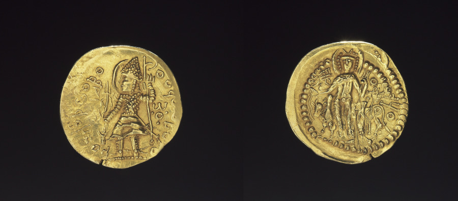 Coin of Kushan King Vasudeva II