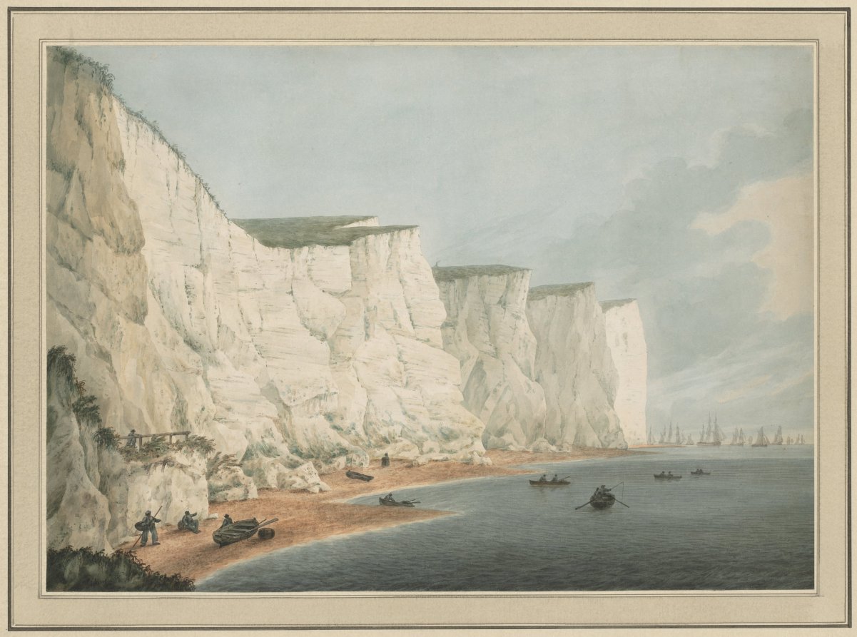 The Fleet Off the Coast, Beachy Head