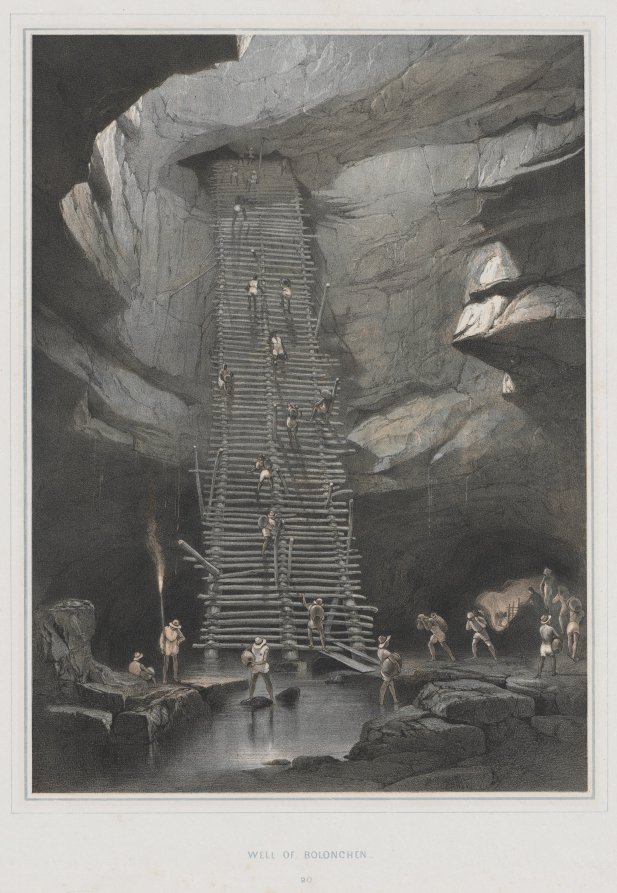 Views of Ancient Monuments in Central America, Chiapas and Yucatan, Pl. 20: Well of Bolonchen