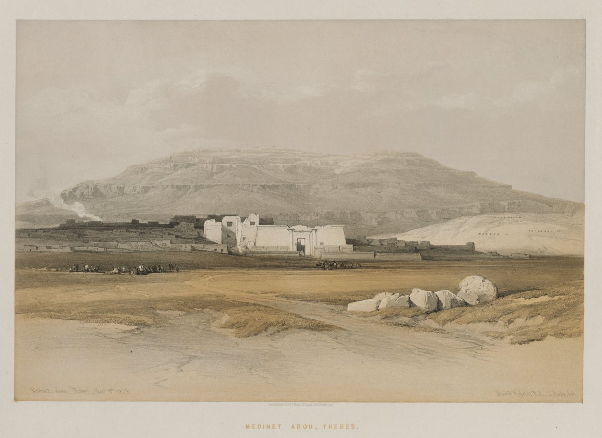 Egypt and Nubia, Volume II: Medinet abou, Thebes