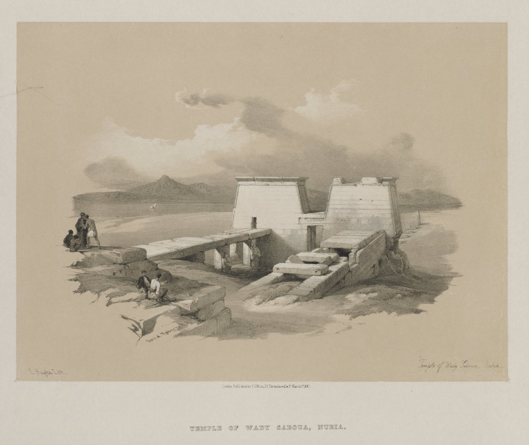 Egypt and Nubia, Volume I: Temple of Wady Saboua, Nubia
