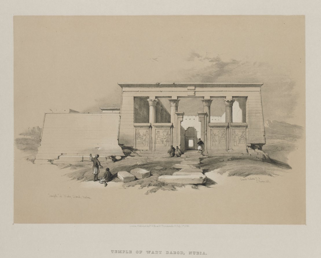 Egypt and Nubia, Volume II: Temple at Wady Dabod, Nubia