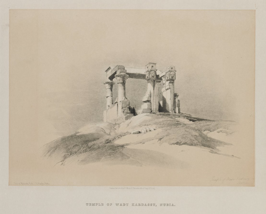 Egypt and Nubia, Volume I: Temple of Wady Kardassy in Nubia