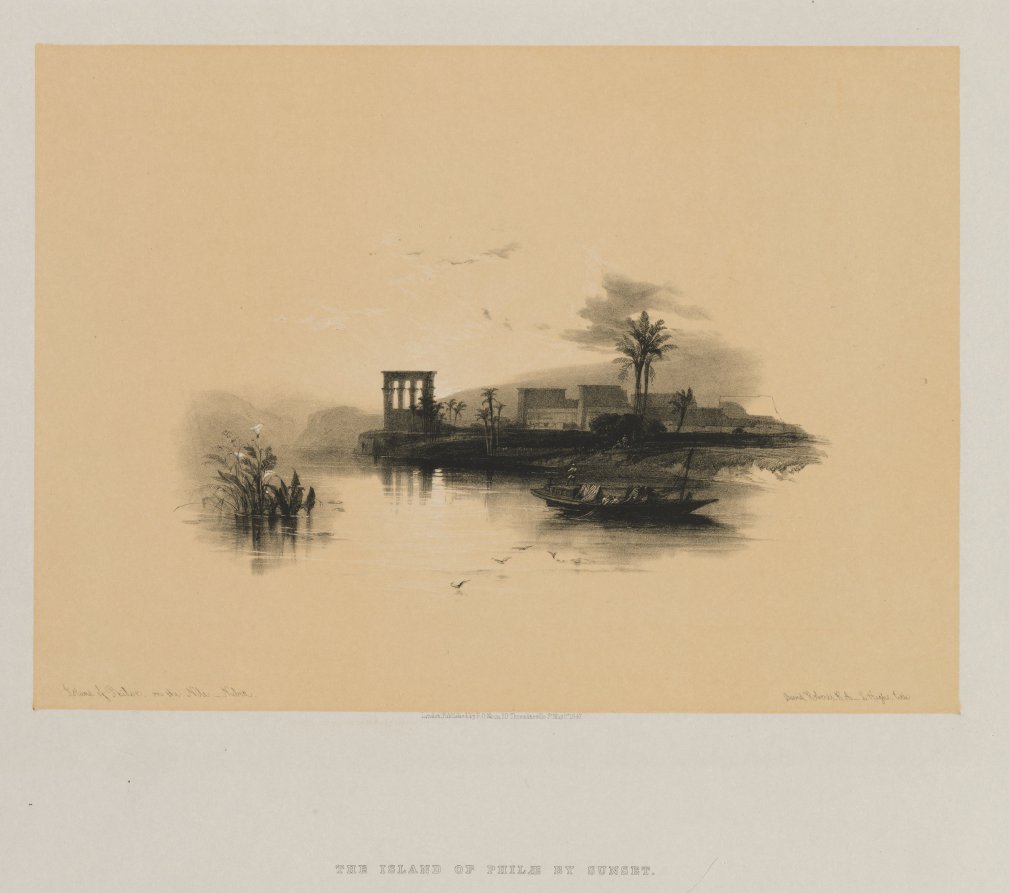 Egypt and Nubia, Volume II: Island of Philae, on the Nile, Nubia