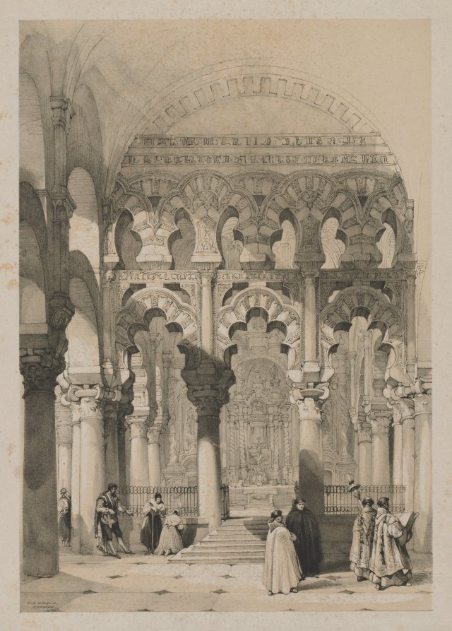 Picturesque Sketches in Spain: The Mosque, Cordova