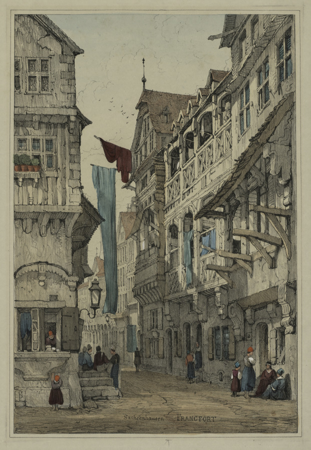 Facisimilies of Sketches made in Flanders and Germany: Sachsenhausen Francfort