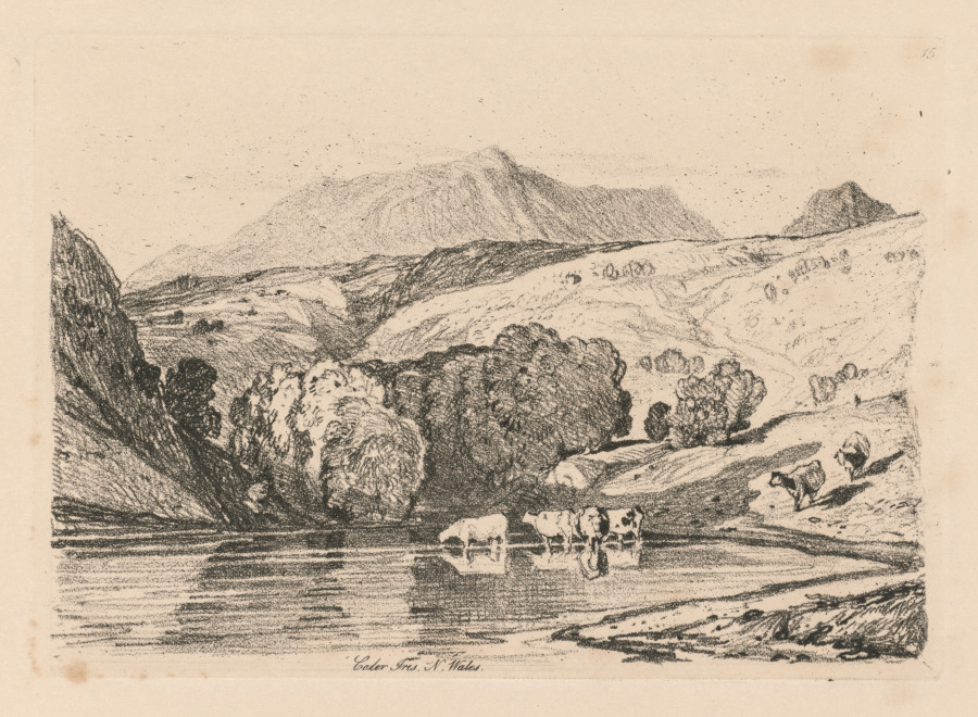 Liber Studiorum: Plate 15, Cader Iris, North Wales