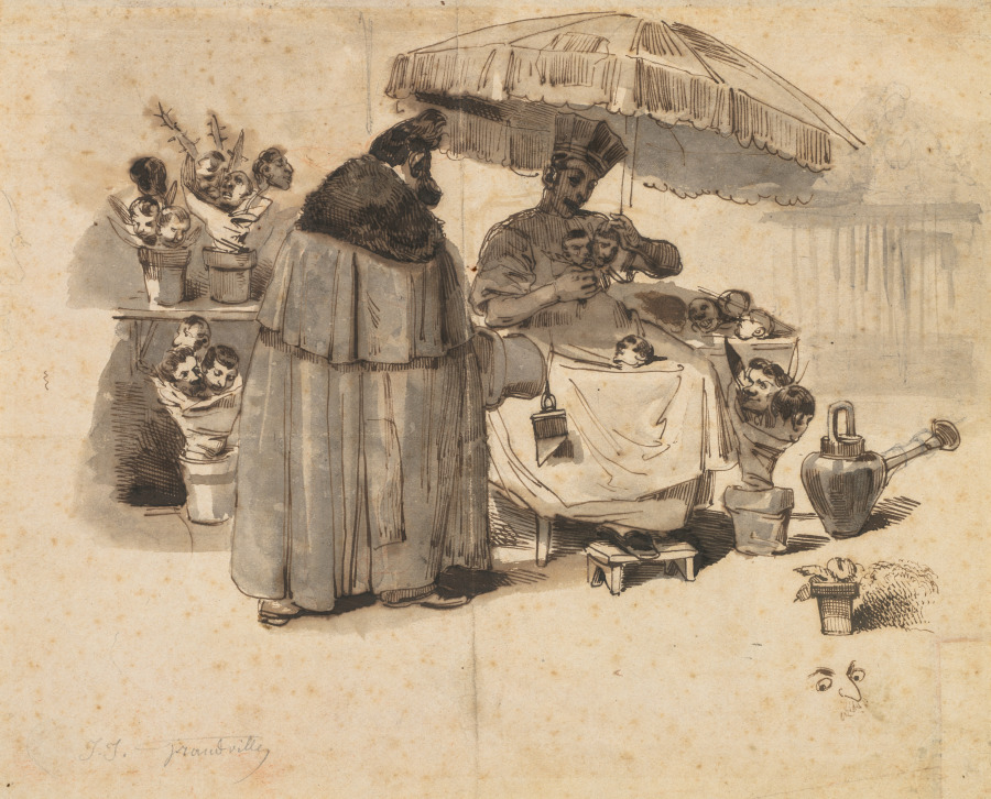 Study for "Au Bouquet de persil," (A Bouquet of Parsley)