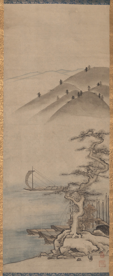 Landscapes (one of a pair)