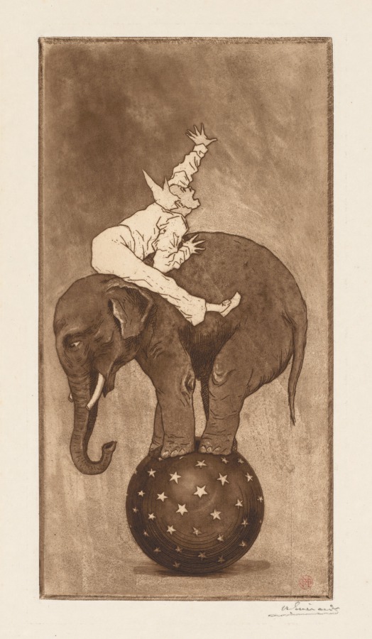 Elephant and Clown (L'Elephant et le Clown)