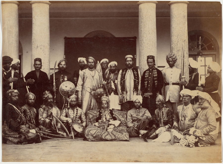 Maharaja of Rewa and Sardars
