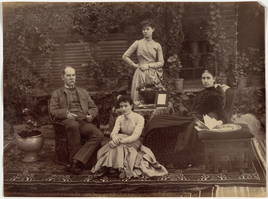 Sir Auckland Colvin and Family, Shimla
