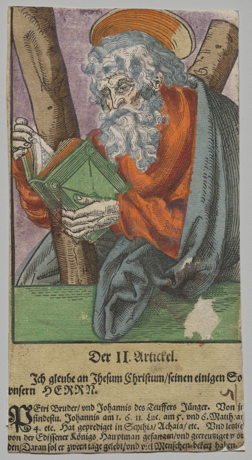 Andrew from Christ, the Apostles, and Saint Paul